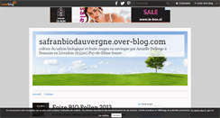 Desktop Screenshot of lesafranbiodauvergne.over-blog.com