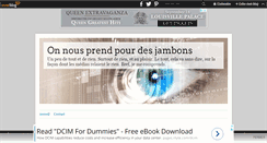Desktop Screenshot of onnousprendpourdesjambons.over-blog.com
