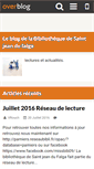 Mobile Screenshot of bibliosaintjean.over-blog.com