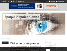 Tablet Screenshot of epoque.napoleonienne.over-blog.com