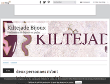 Tablet Screenshot of kiltejade.over-blog.fr