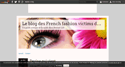 Desktop Screenshot of french-fashion-victim.over-blog.com