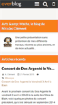 Mobile Screenshot of clement-bd.over-blog.com