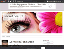 Tablet Screenshot of belleaunaturel.over-blog.fr