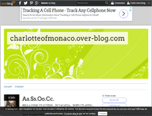 Tablet Screenshot of charlotteofmonaco.over-blog.com