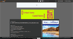 Desktop Screenshot of creationscameleons.over-blog.com
