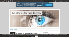 Desktop Screenshot of gerard-perron.over-blog.com