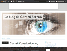 Tablet Screenshot of gerard-perron.over-blog.com