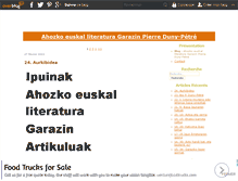 Tablet Screenshot of ahozko-euskal-literatura.over-blog.com