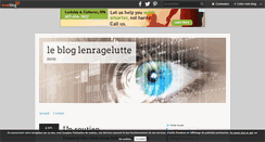 Desktop Screenshot of lenragelutte.over-blog.com