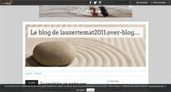 Desktop Screenshot of lauzertemat2011.over-blog.com