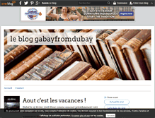 Tablet Screenshot of gabayfromdubay.over-blog.com