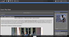Desktop Screenshot of courirplushaut.over-blog.fr