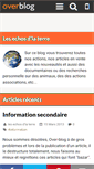 Mobile Screenshot of echosdlaterre.over-blog.com