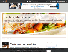 Tablet Screenshot of louna-cuisine.over-blog.com
