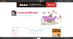 Desktop Screenshot of mlleinescoud.over-blog.com