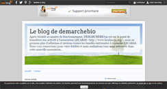Desktop Screenshot of demarchebio.over-blog.com