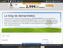 Tablet Screenshot of demarchebio.over-blog.com