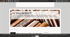 Desktop Screenshot of doti17.over-blog.com