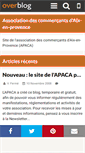 Mobile Screenshot of commerces-aix.over-blog.com