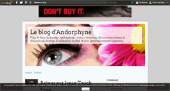 Desktop Screenshot of andorphyne.over-blog.com