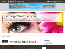 Tablet Screenshot of andorphyne.over-blog.com