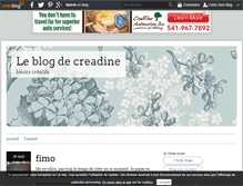 Tablet Screenshot of creadine.over-blog.com