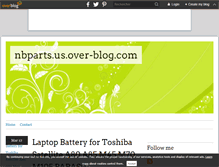 Tablet Screenshot of nbparts.us.over-blog.com