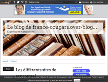 Tablet Screenshot of france-cougars.over-blog.com