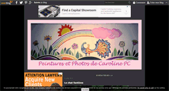 Desktop Screenshot of caroline-peinture.diblogotus.com.over-blog.com