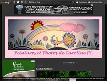 Tablet Screenshot of caroline-peinture.diblogotus.com.over-blog.com