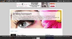 Desktop Screenshot of fairepart.over-blog.com