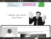 Tablet Screenshot of matthewgraygublerfrance.over-blog.com