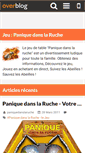Mobile Screenshot of paniquedanslaruche.over-blog.com