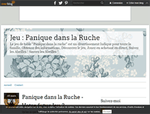 Tablet Screenshot of paniquedanslaruche.over-blog.com