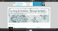 Desktop Screenshot of kodamasnake.over-blog.com