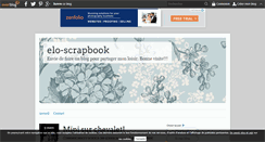 Desktop Screenshot of elo-scrapbook.over-blog.com
