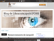 Tablet Screenshot of leopoldouai.over-blog.com