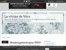 Tablet Screenshot of lavitrinedevero.over-blog.com