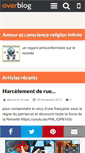 Mobile Screenshot of amouretconscience-religioninfinie.over-blog.com