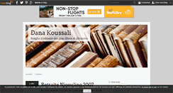 Desktop Screenshot of danakoussali.over-blog.com