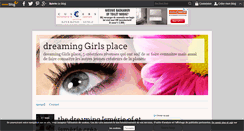Desktop Screenshot of dreaminggirlsplace.over-blog.com