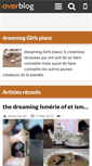Mobile Screenshot of dreaminggirlsplace.over-blog.com