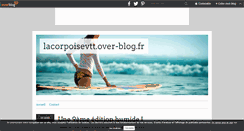 Desktop Screenshot of lacorpoisevtt.over-blog.fr