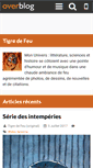Mobile Screenshot of feutiger.over-blog.com