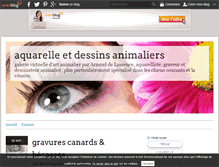 Tablet Screenshot of chienenaquarelle.over-blog.com
