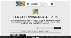 Desktop Screenshot of lesgourmandisesdefatia.over-blog.com