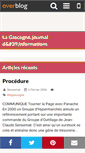 Mobile Screenshot of lagascogne.over-blog.com