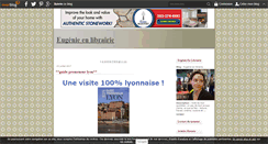 Desktop Screenshot of eugenieenlibrairie.over-blog.com