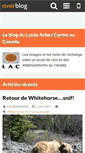 Mobile Screenshot of lacaucanada.over-blog.fr